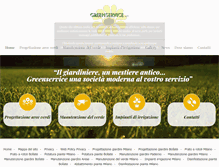 Tablet Screenshot of giardiniere.it